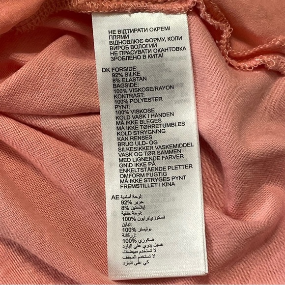 REISS Chelsea Trim Detail Silk Sleeveless Blouse in Pink - Picture 7 of 8